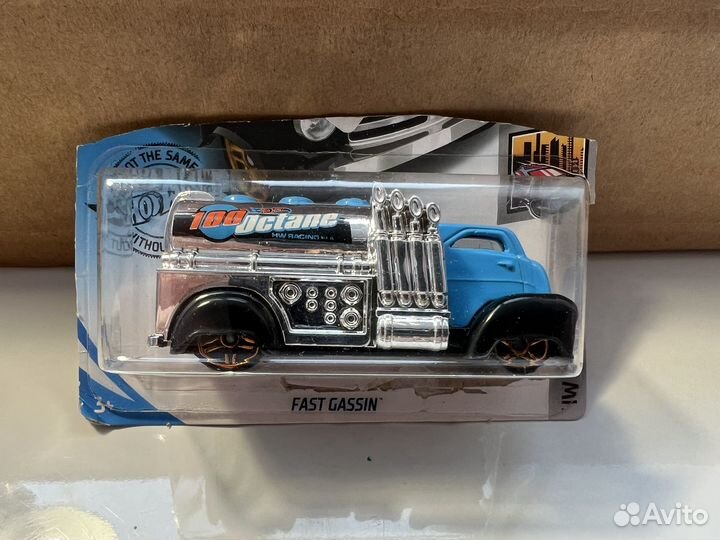 Модель hot wheels fast gassin