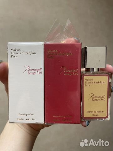 Баккарат 540 парфюм ОАЭ