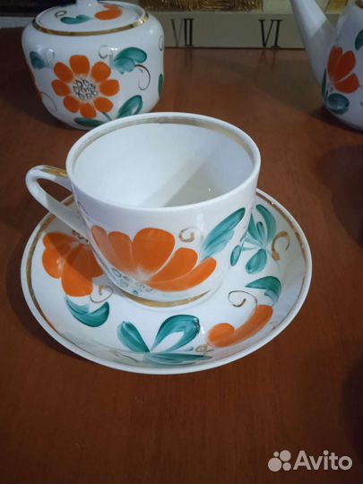 Чайный сервиз вербилки СССР