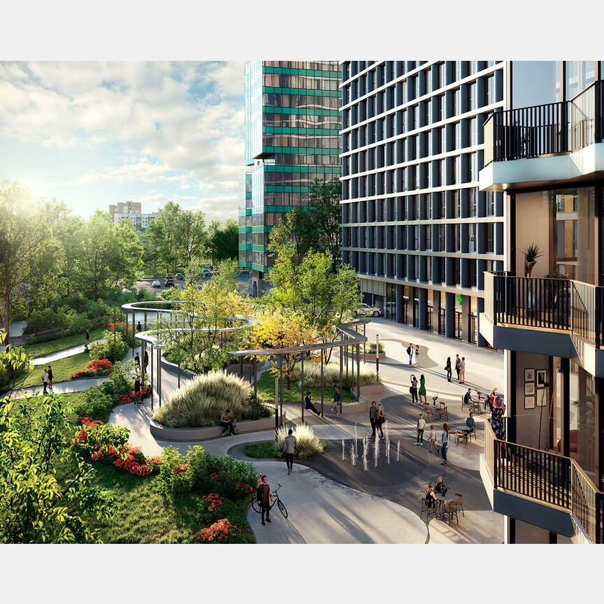 3-к. апартаменты, 56,7 м², 15/29 эт.