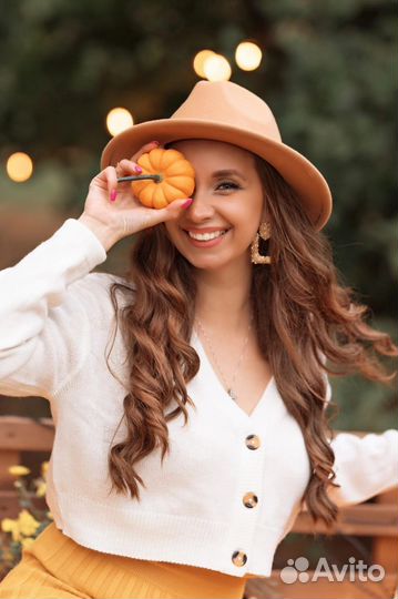 Фотосессия с тыквами