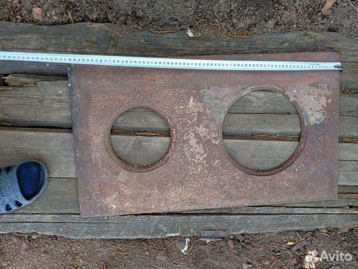 Плита чугунная для печи бу