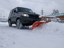 Отвал снегоуборочный на УАЗ Патриот