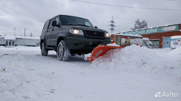 Отвал снегоуборочный на УАЗ Патриот