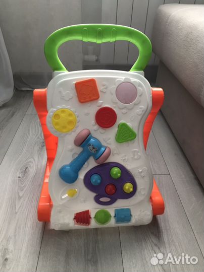 Развивающий стол-каталка