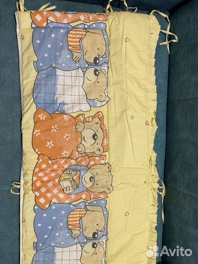 Комплект постельного белья для новорожденных