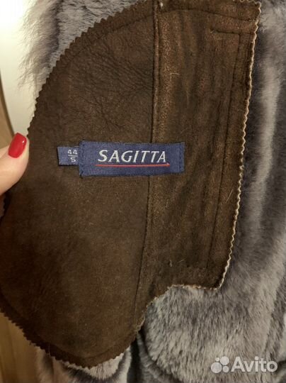 Дубленка женская sagitta на высокий рост