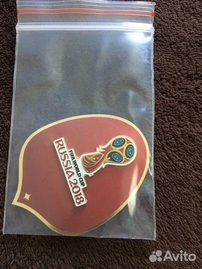 Значок, кепка кубка Fifa 2018