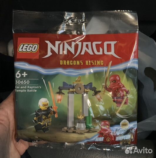 Lego 30650 Ninjago Kai and Rapton's Temple Battle