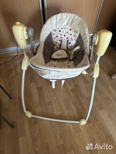 Детские электронные качели