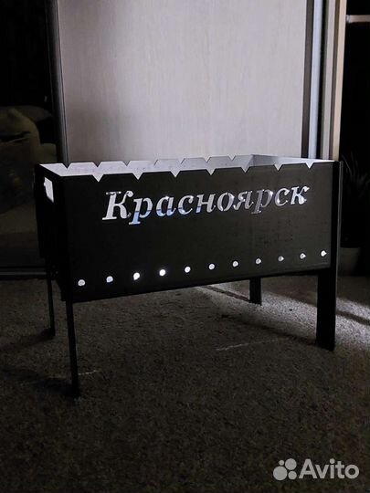 Мангал разборный, сталь 3мм