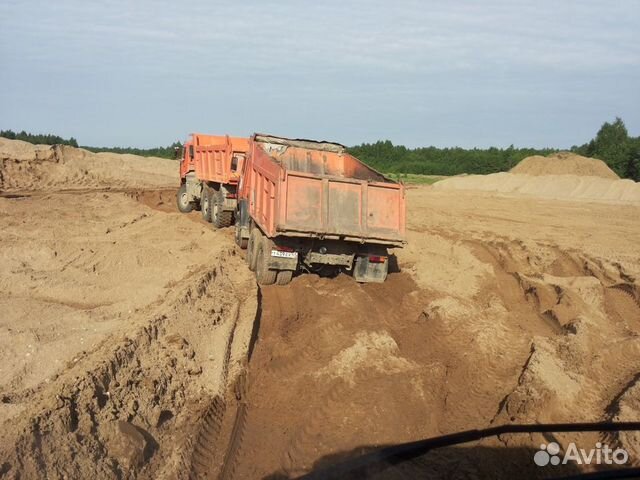 Песок, пгс с доставкой от 1 куба (819)