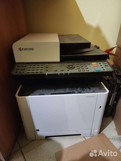 Мфу лазерный цветной Kyocera ecosys m5521cdw