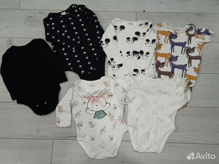 Одежда для девочки пакетом 62 80