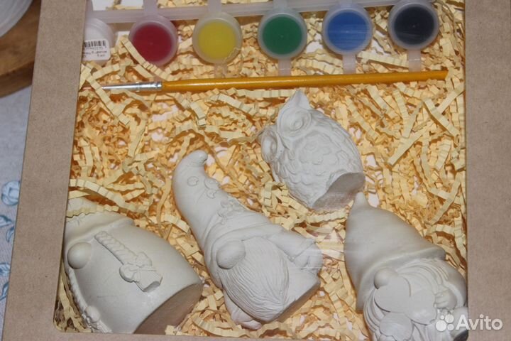 Гипсовые фигурки для раскрашивания