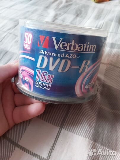 DVD диски чистые