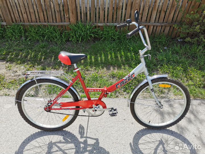 Велосипед складной Racer, колеса 24