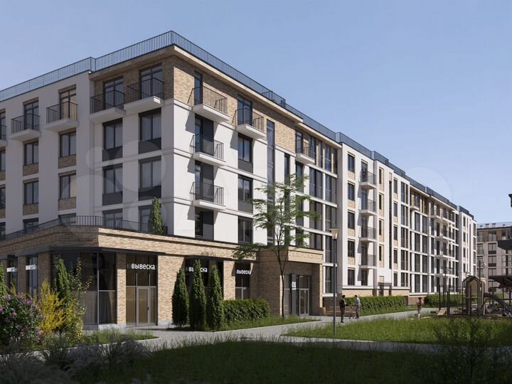 2-к. квартира, 58,3 м², 1/5 эт.