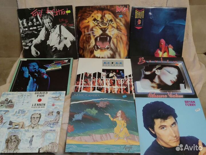 Пластинки виниловые