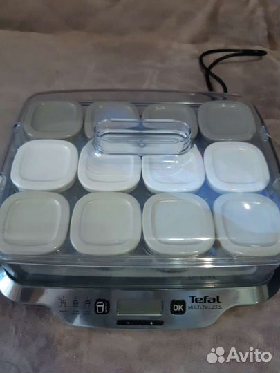 Йогуртница tefal 12 стаканчиков