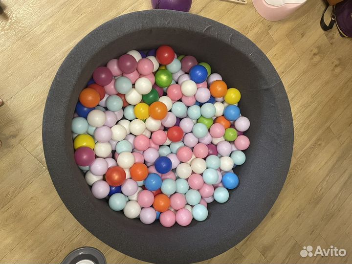 Детский сухой бассейн с шариками