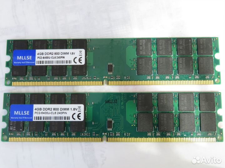 Оперативная память DDR2 4Gb 800 Mhz