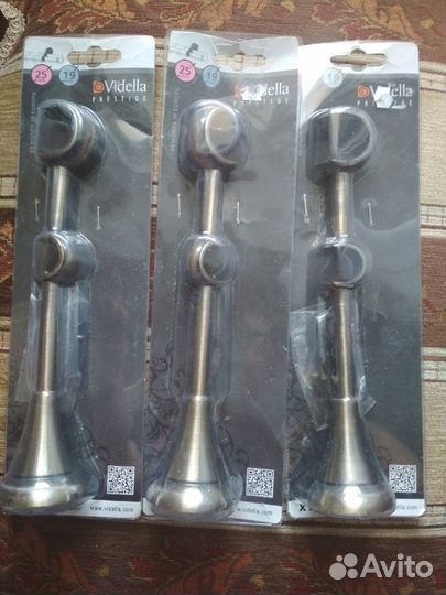 Набор:держатель для штор,кольца с крючками,штанга