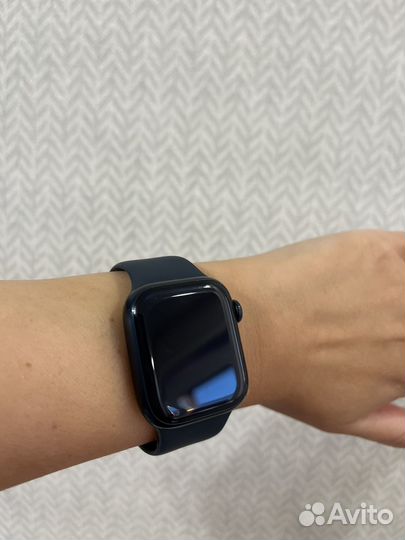 Часы apple watch 7 41 mm черные