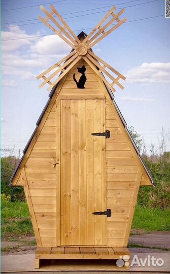 Дачный туалет с установкой Ч434