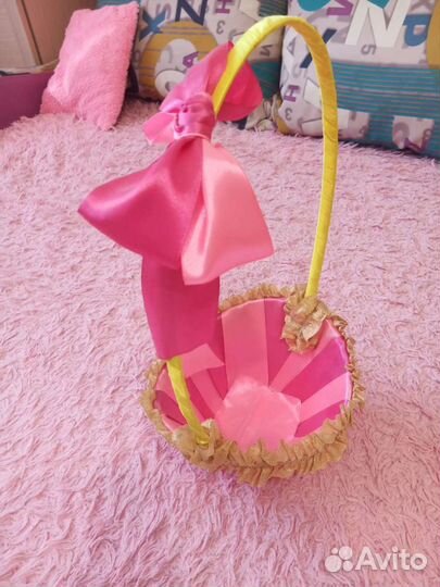 Корзинка для конфет на свадьбу