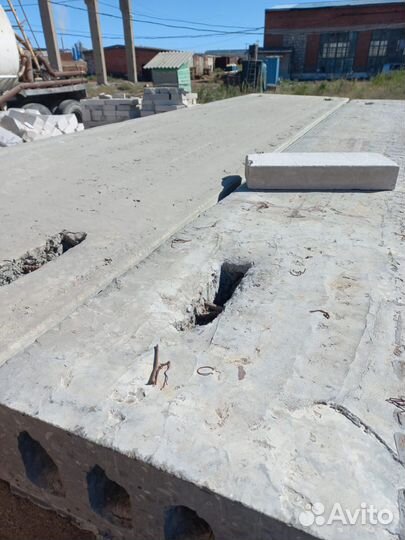 Плиты перекрытия пустотные