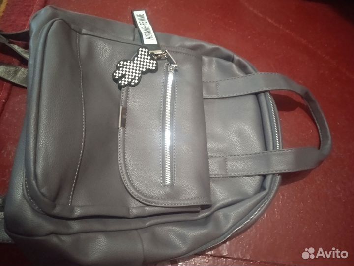 Рюкзак кожаный
