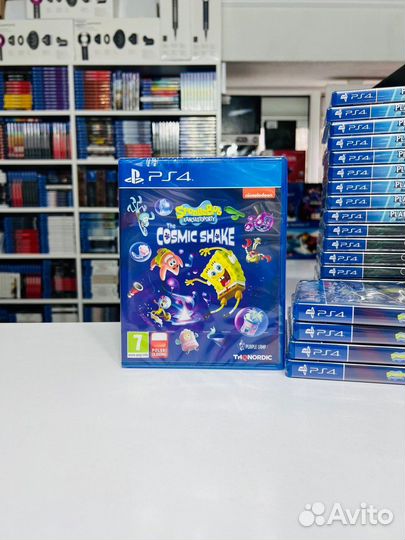 Губка Боб Квадратные Штаны Космический коктейль