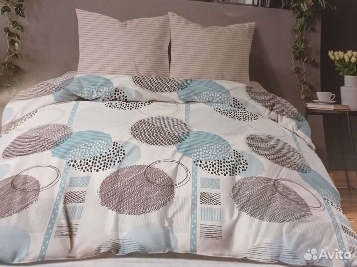 2х спальный комплект простынь на резинке и без