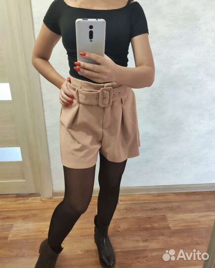 Замшевые шорты befree