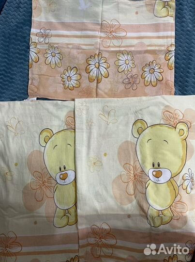 Комплект постельного белья в детскую кроватку