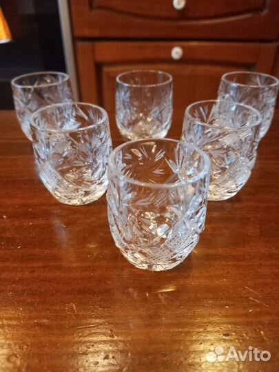 Фужеры хрустальные СССР
