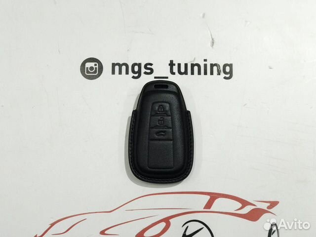 Чехол для ключа Toyota черный стиль 2