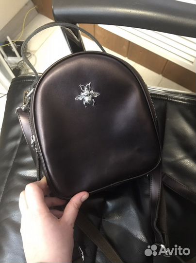 Рюкзак женский кожаный