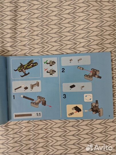 Lego technic мануал