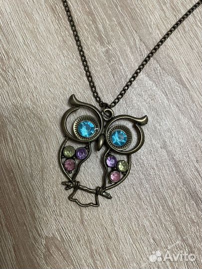 Цепочка с подвеской Сова