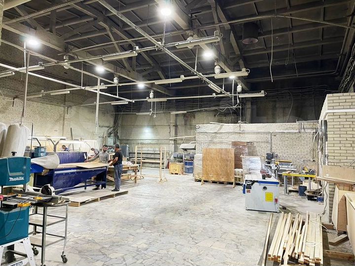 Производство, 8609 м²