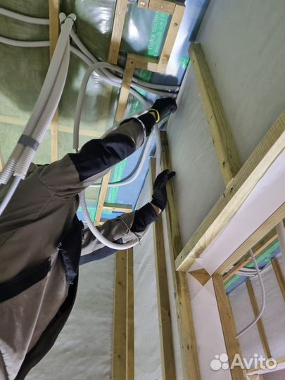 Электрика под ключ для каркасных домов