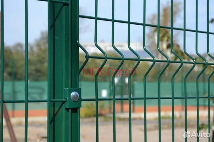 Заборы из 3D сетки под ключ