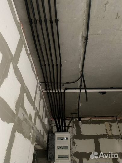 Замена проводки, сборка щита, электрик