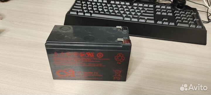 Аккумуляторная батарея для ибп 12В, 9Ач