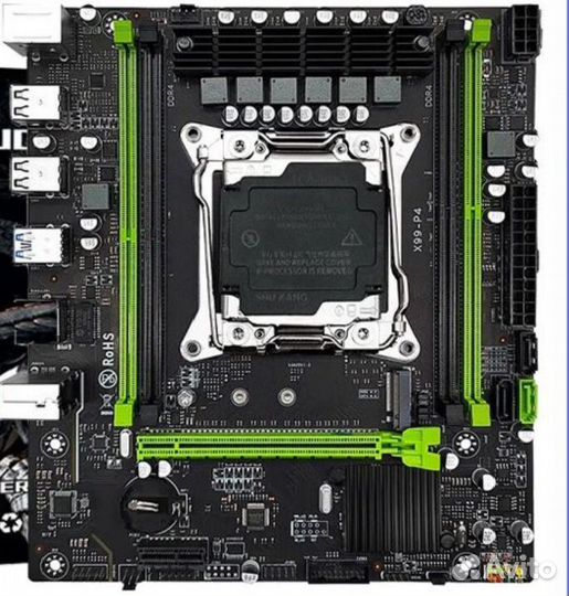 Новый комплект Плата +24 яд проц Intel