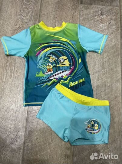 Комбинезон, плавки купальный костюм