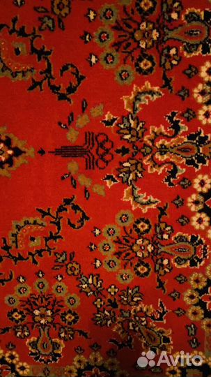 Ковер ковёр СССР олимпиада шерсть Винтаж