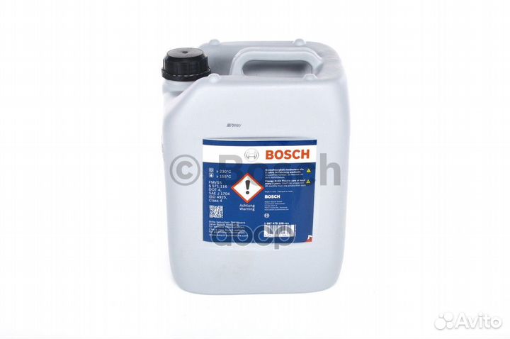 Жидкость тормозная 5L DOT 4 1987479108 Bosch